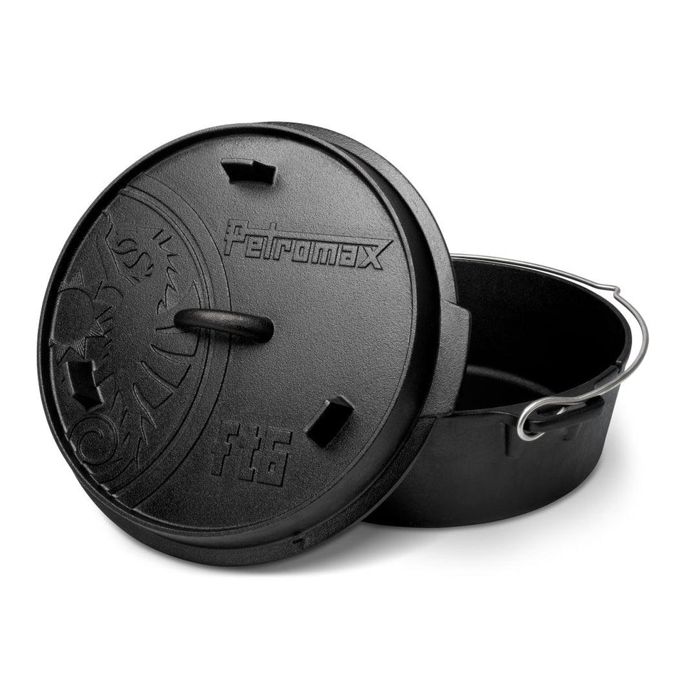 5.5L Cast Iron Dutch Oven Petromax FT6-T