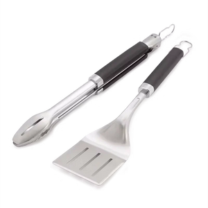 Weber Precision Barbecue Tongs & Spatula Set