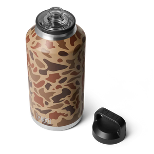 Wetlands Camo Yeti Rambler 64oz (1.9L) Bottle with Chug Cap