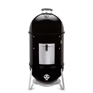 Weber Smokey Mountain 47cm BBQ Cooker Smoker with Cover