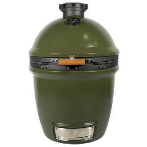 Kama Gear V2 Ceramic Kamado BBQ in Olive Green