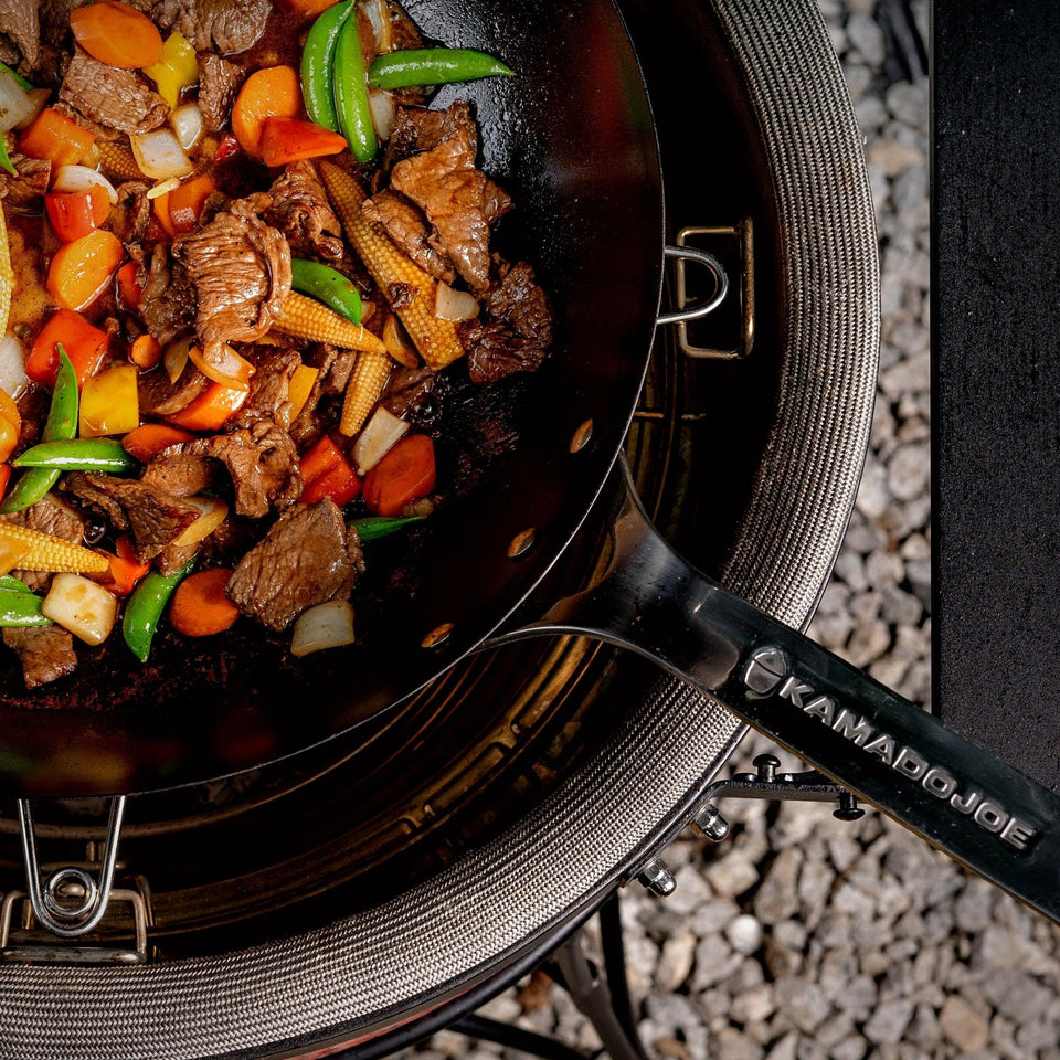 Karbon Steel Wok by Kamado Joe