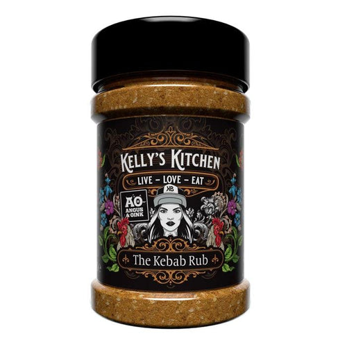 Kelly's Kitchen Kebab Seasoning Rub 200g