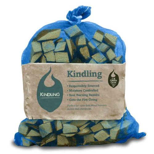 Large Net of Kiln-Dried Kindling Wood