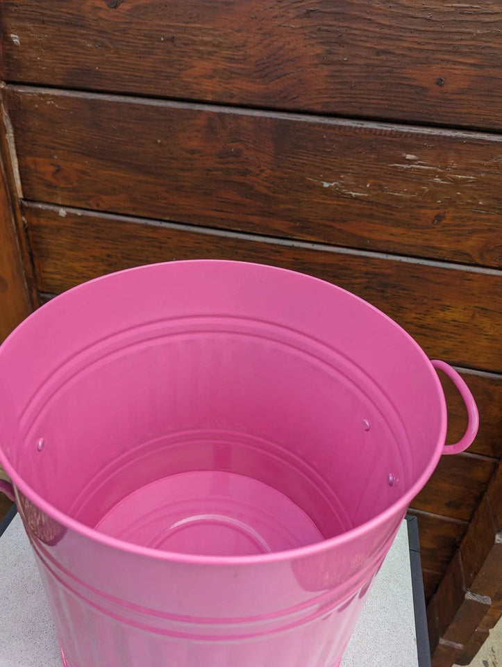 Pink Ash Bin with Lid