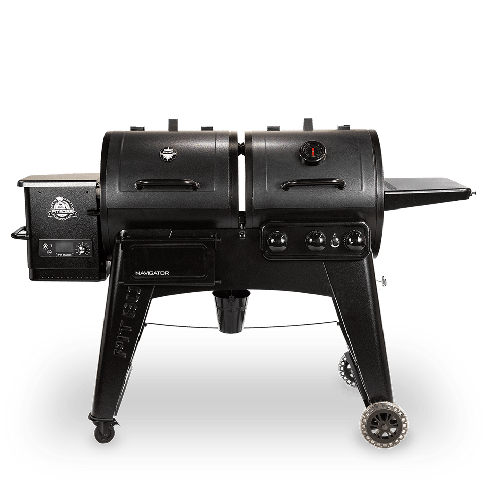 Pit Boss Navigator 1230CN Combo Pellet Gas BBQ Grill