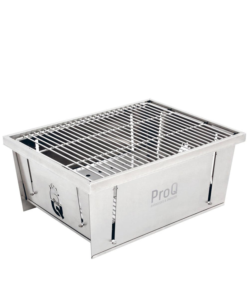 ProQ Flatdog Portable Charcoal BBQ Grill
