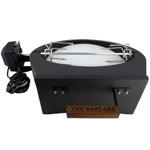 Rotisserie + Pizza Oven for The Bastard Medium Kamado BBQ