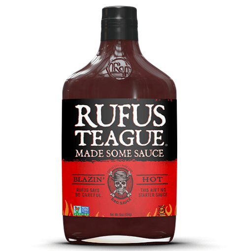Rufus Teague Blazin' Hot BBQ Sauce 453g