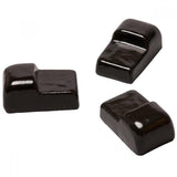 Set of 3 Black Ceramic Feet for Kamado Grills