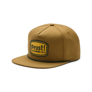 Yeti Prost Flat Brim Rope Hat Brown