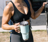 Yeti Rambler 1 Litre / 35oz Straw Mug