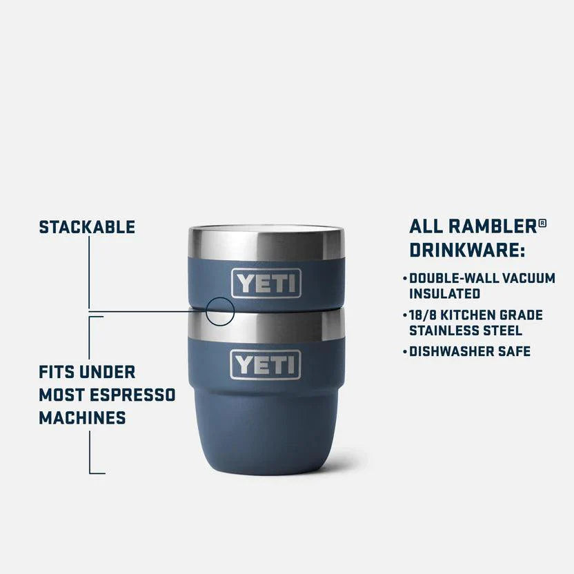 Yeti Rambler® 4oz (118 ml) Stackable Espresso Cups